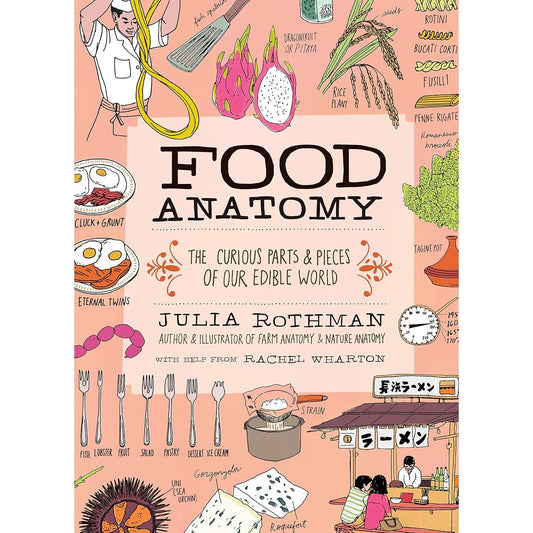 FOOD ANATOMY THE CURIOUS PARTS AND PIECES OF OUR EDIBLE WORLD BY JULIA ROTHMAN