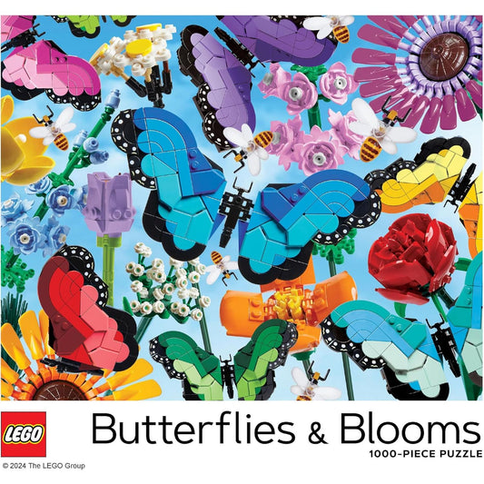 LEGO BUTTERFLIES AND BLOOMS 1000 PC PUZZLE