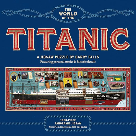 THE WORLD OF THE TITANIC 1000PC PUZZLE