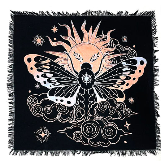 THE MOTH BANDANA OR ALTAR CLOTH