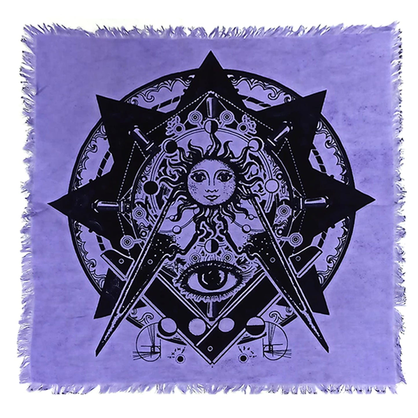 EVIL EYE SUN ALTAR CLOTH