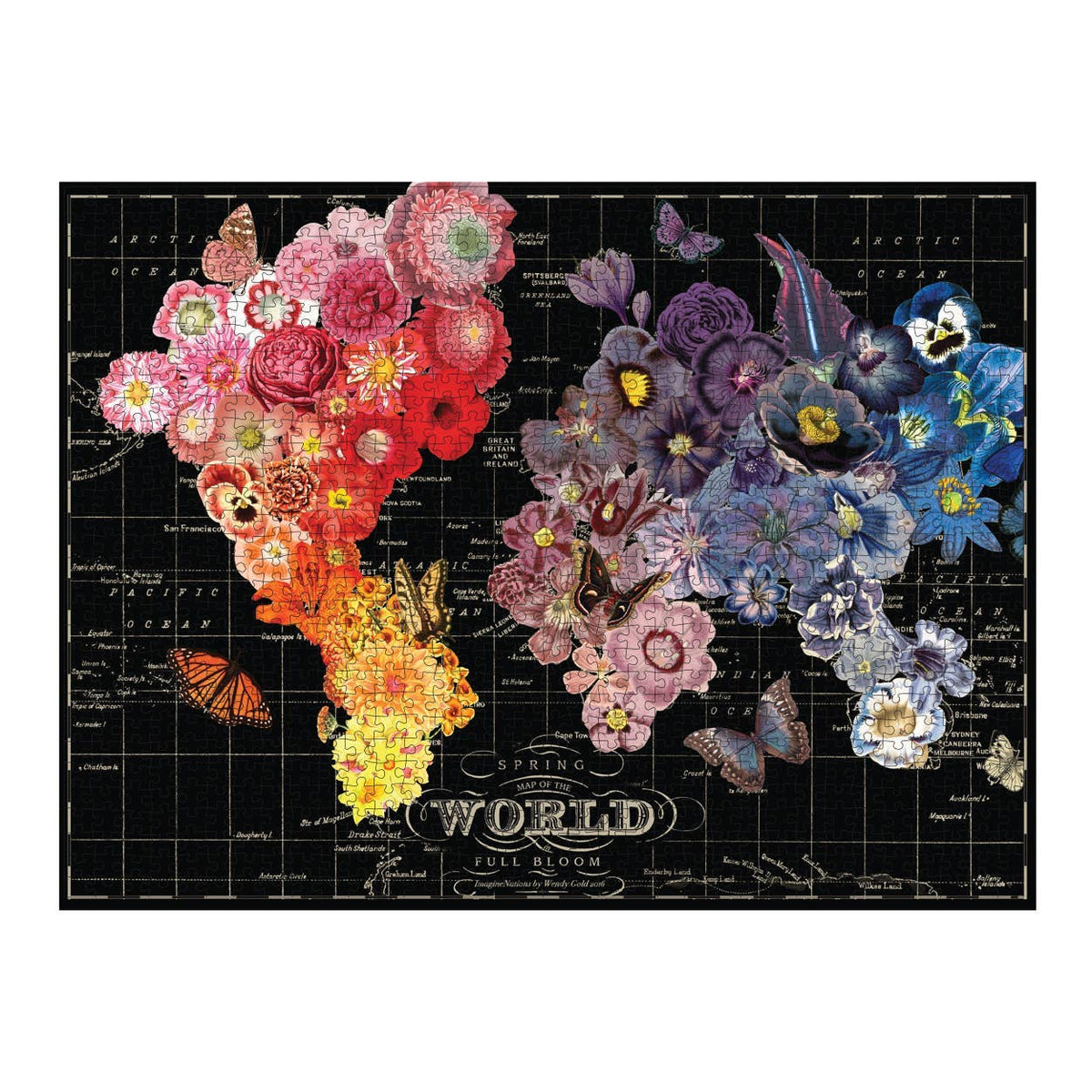 WENDY GOLD FULL BLOOM 1000 PIECE PUZZLE