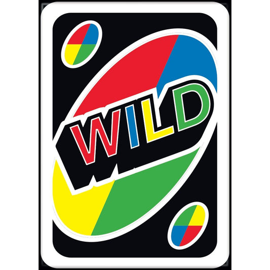 UNO WILD CARD MAGNET