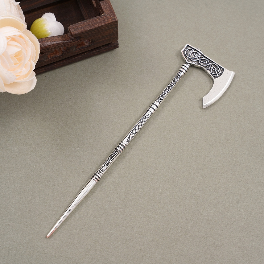 BATTLE AXE HAIR STICK