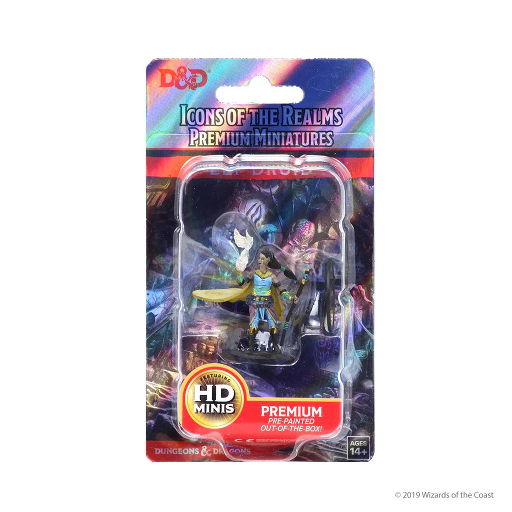 D&D ICONS OF THE REALMS PREMIUM FIGURES ELF FEMALE DRUID