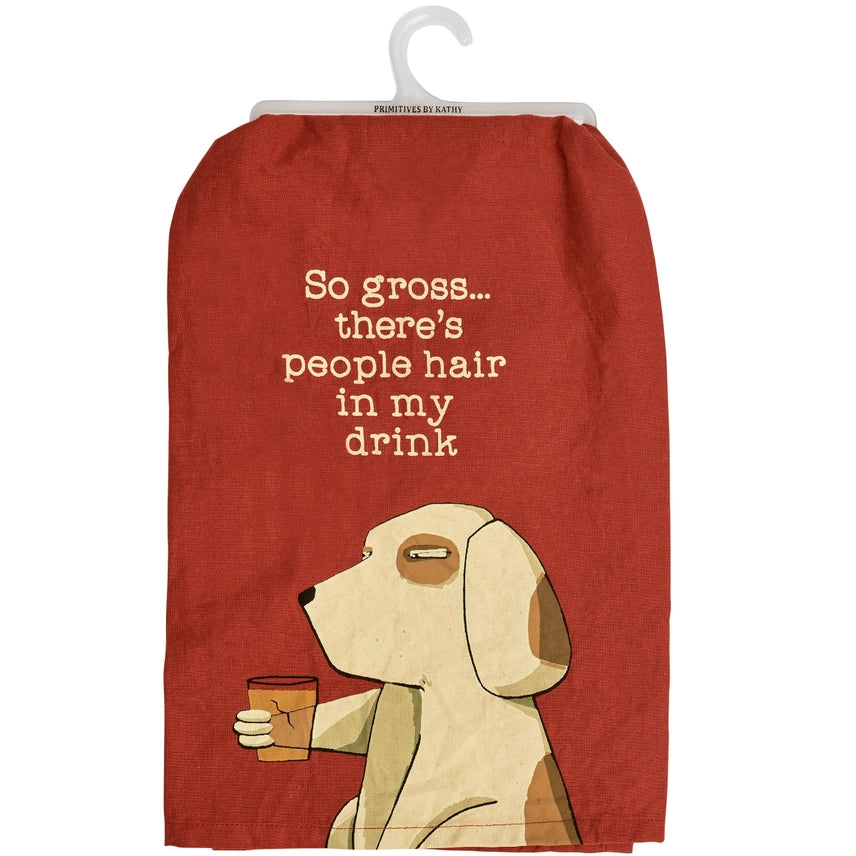 PEOPLE HAIR TEA TOWEL