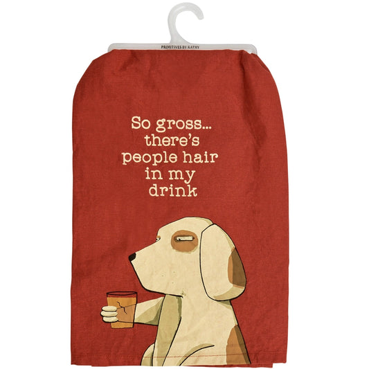 PEOPLE HAIR TEA TOWEL