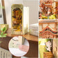 FALLING SAKURA 3-D WOODEN MINIATURE BOOK NOOK KIT