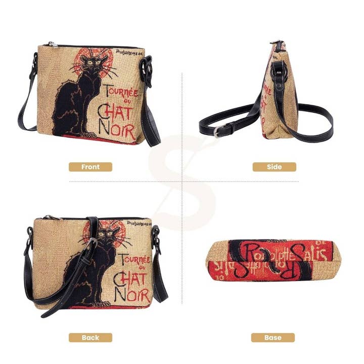 TAPESTRY TOURNEE DU CHAT NOIR CROSS BODY BAG