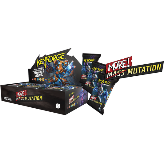 KEYFORGE MORE MUTATION DECK DISPLAY