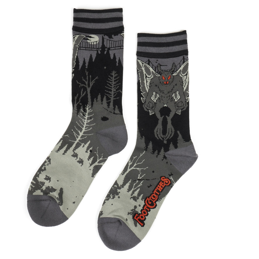 MOTHMAN CREW SOCKS BY FOOTCLOTHES