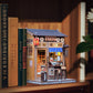 MORITA-YA RAMEN SHOP 3-D WOODEN MINIATURE BOOK NOOK KIT