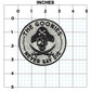 GOONIES NEVER SAY DIE EMBROIDERED IRON-ON PATCH