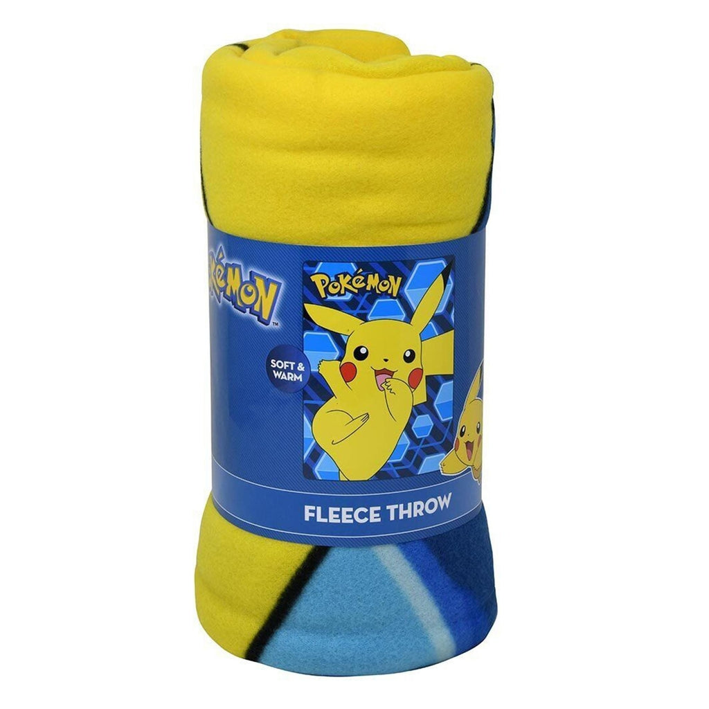 POKEMON PIKACHU FLEECE THROW BLANKET