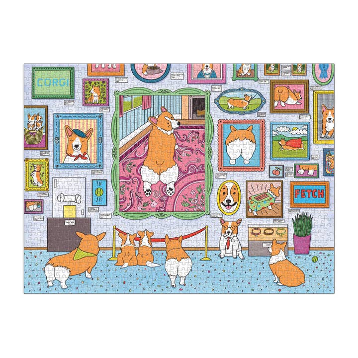 MUSEUM OF THE CORGI 1000PC PUZZLE