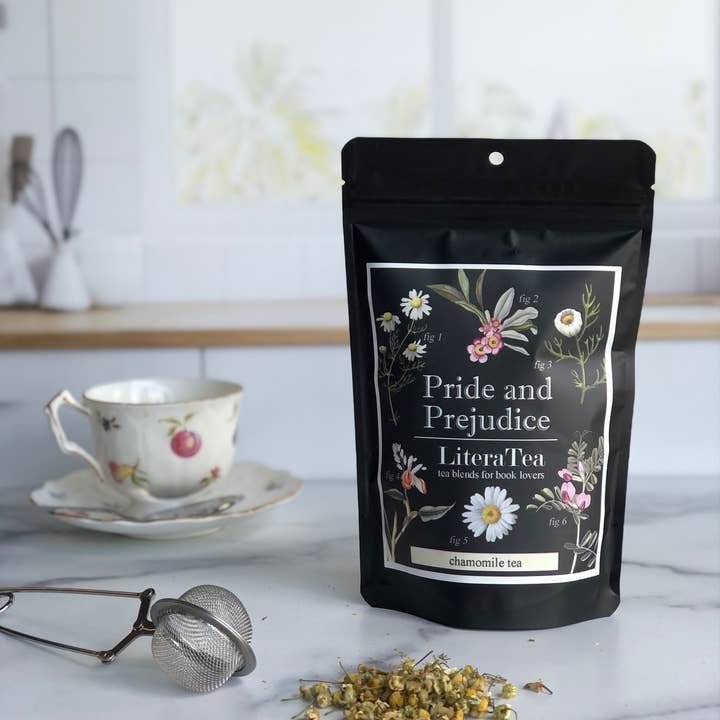 PRIDE AND PREJUDICE BOTANICAL FLORAL CHAMOMILE LOOSE LEAF TEA