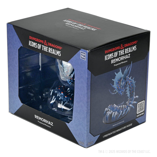 D&D ICONS OF THE REALMS REMORHAZ PREPAINTED MINIATURE