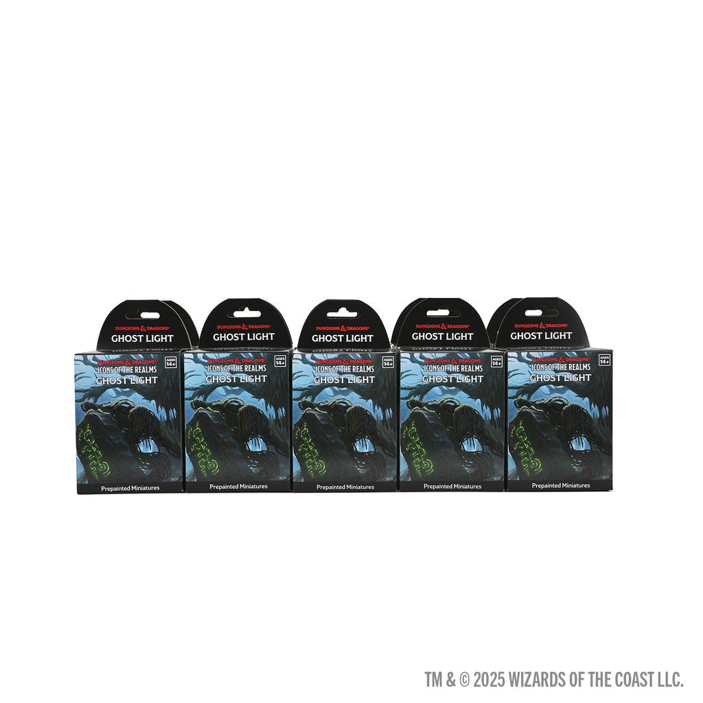 D&D ICONS OF THE REALMS GHOST LIGHT 10CT BOOSTER BRICK