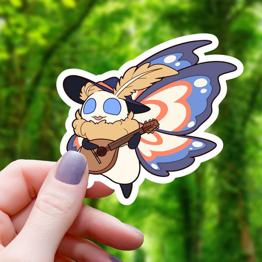 MOTHMAN LIGHT BARD RPG STICKER