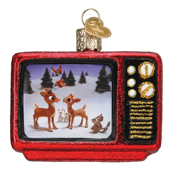 CHRISTMAS CLASSIC GLASS HOLIDAY ORNAMENT