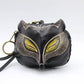 LEATHER BLACK FOX COIN PURSE