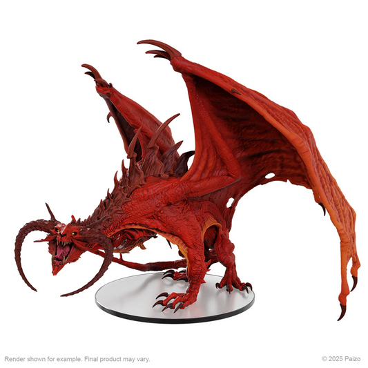 PATHFINDER BATTLES: PAINTED DIABOLIC DRAGON