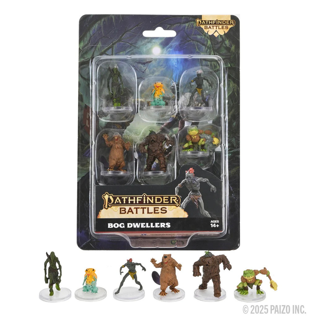 PATHFINDER BATTLES BOG DWELLERS