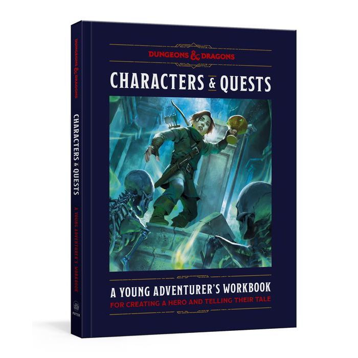 D&D CHARACTERS & QUESTS (A YOUNG ADVENTURER'S GUIDE WORKBOOK)