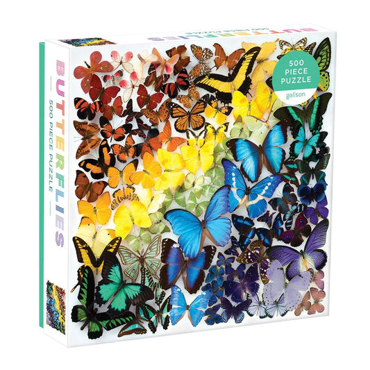 BUTTERFLIES 500 PIECE JIGSAW PUZZLE