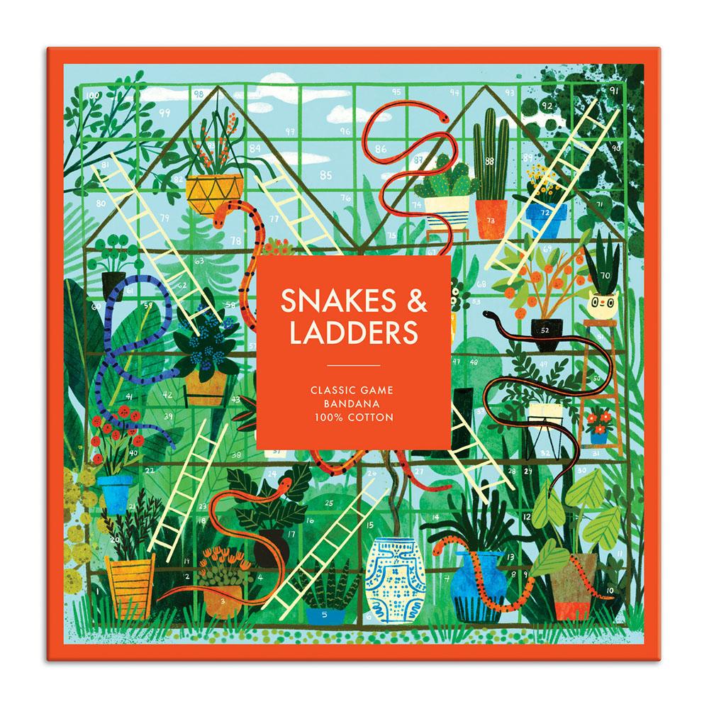SNAKES AND LADDERS - A CLASSIC BANDANA GAME