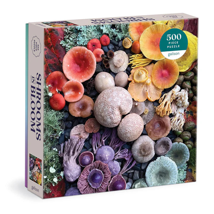 SHROOMS IN BLOOM 500PC PUZZLE