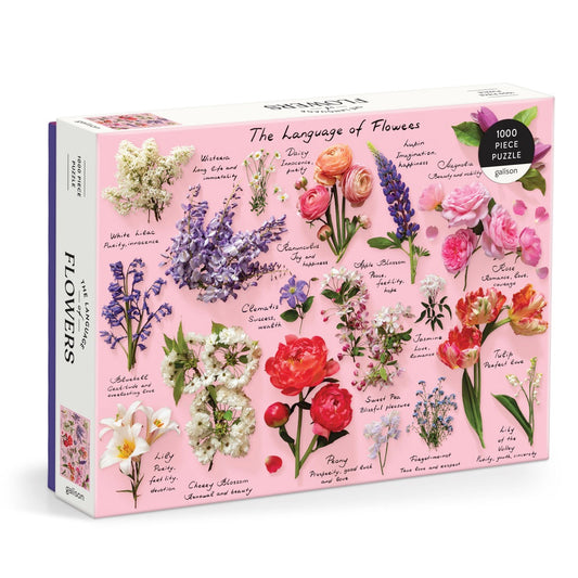 THE LANGUAGE OF FLOWERS 1000PC PUZZLE
