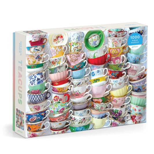 TEACUPS 1000 PC JIGSAW PUZZLE