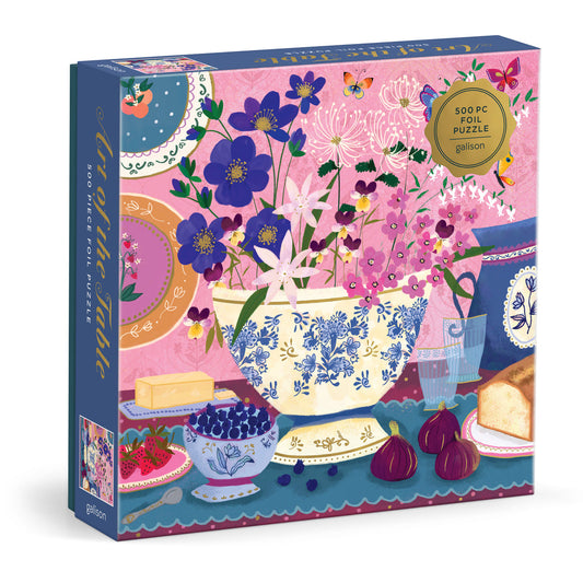JOY LAFORME'S ART OF THE TABLE 500PC JIGSAW PUZZLE