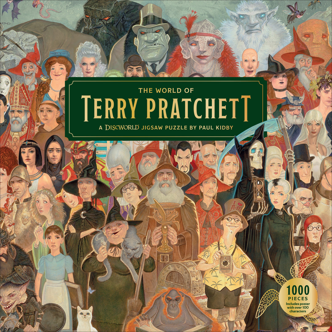 THE WORLD OF TERRY PRATCHETT: A DISCWORLD 1000 PIECE JIGSAW PUZZLE