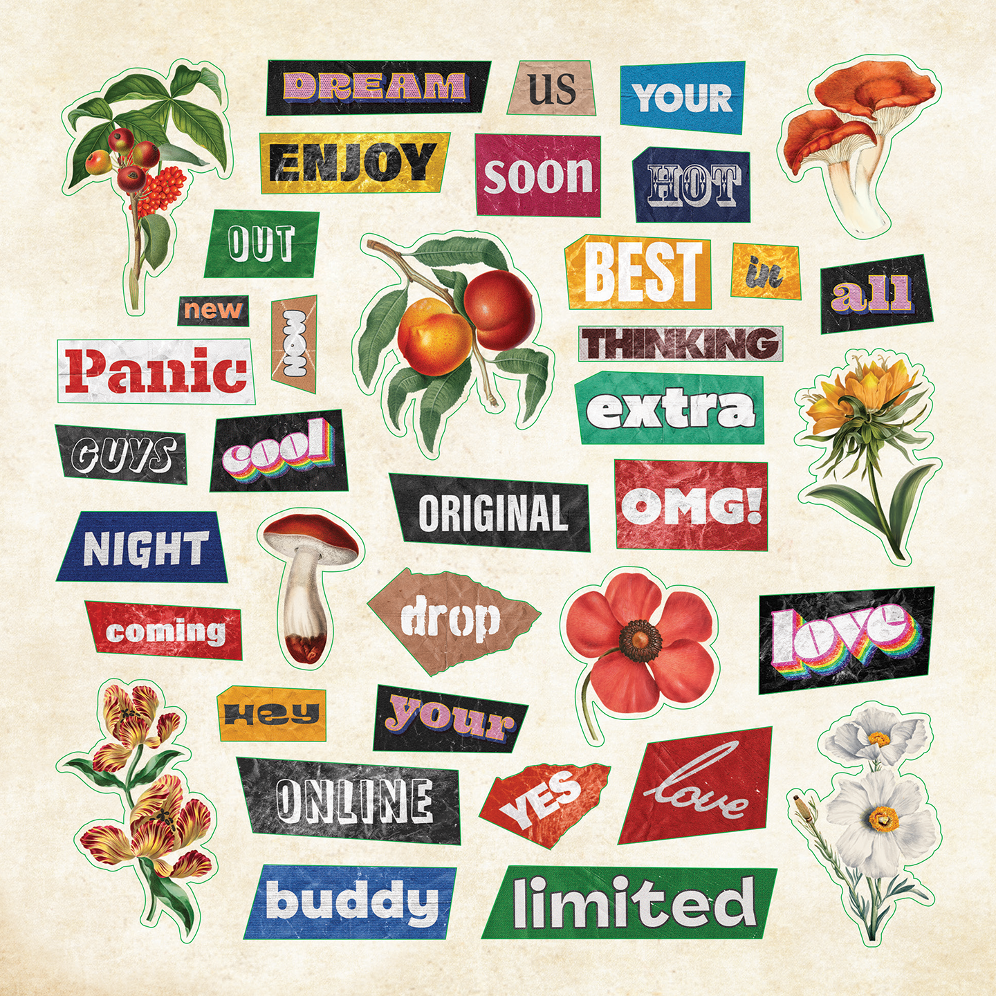 RANSOM NOTES: AN ANONYMOUS LETTERS & NUMBERS STICKER BOOK