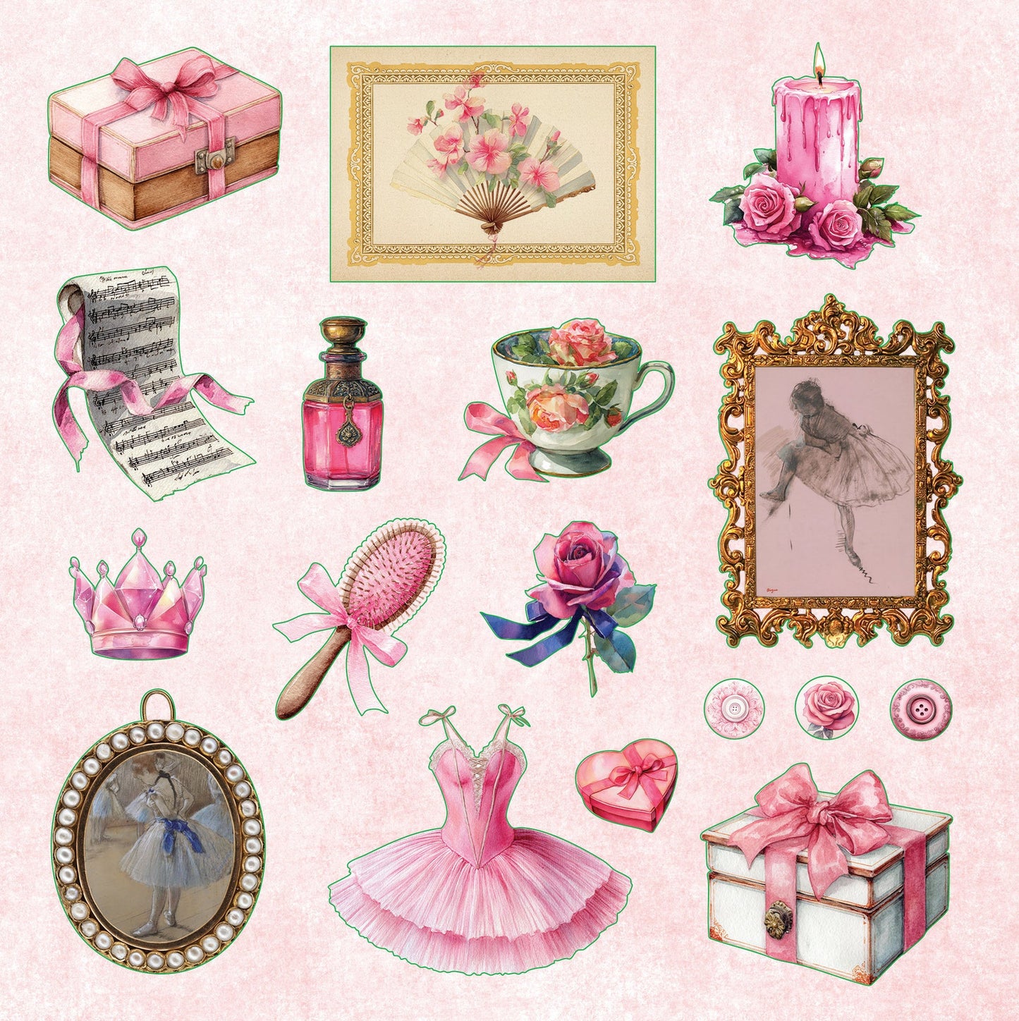 LA PETITE COQUETTE: A FUN AND FLIRTY STICKER COLLECTION