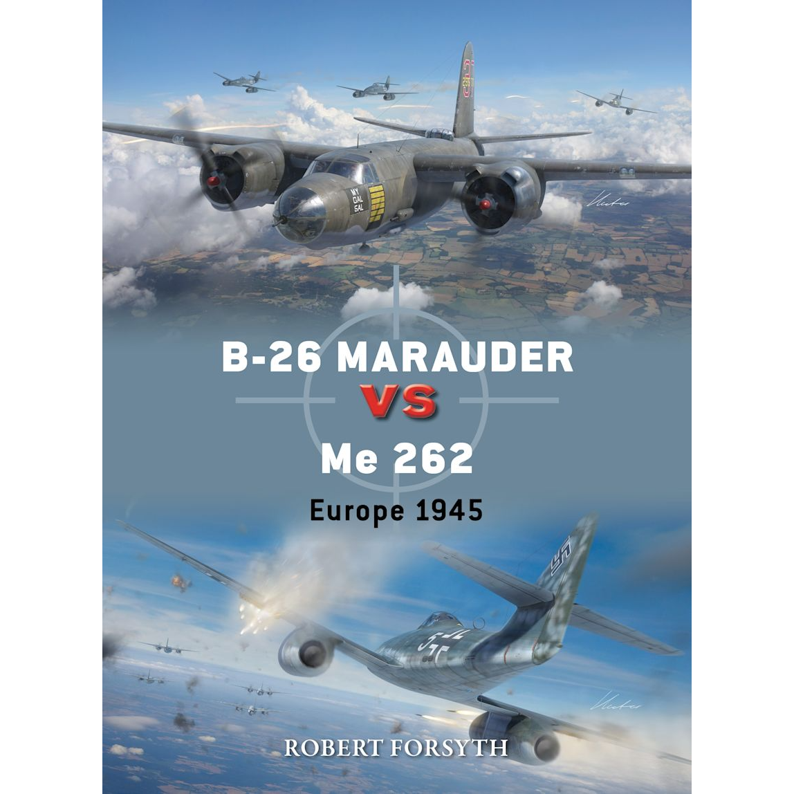 B-26 MARAUDER VS ME 262