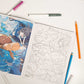DREAMS OF MANGA: A MAGICAL COLORING BOOK