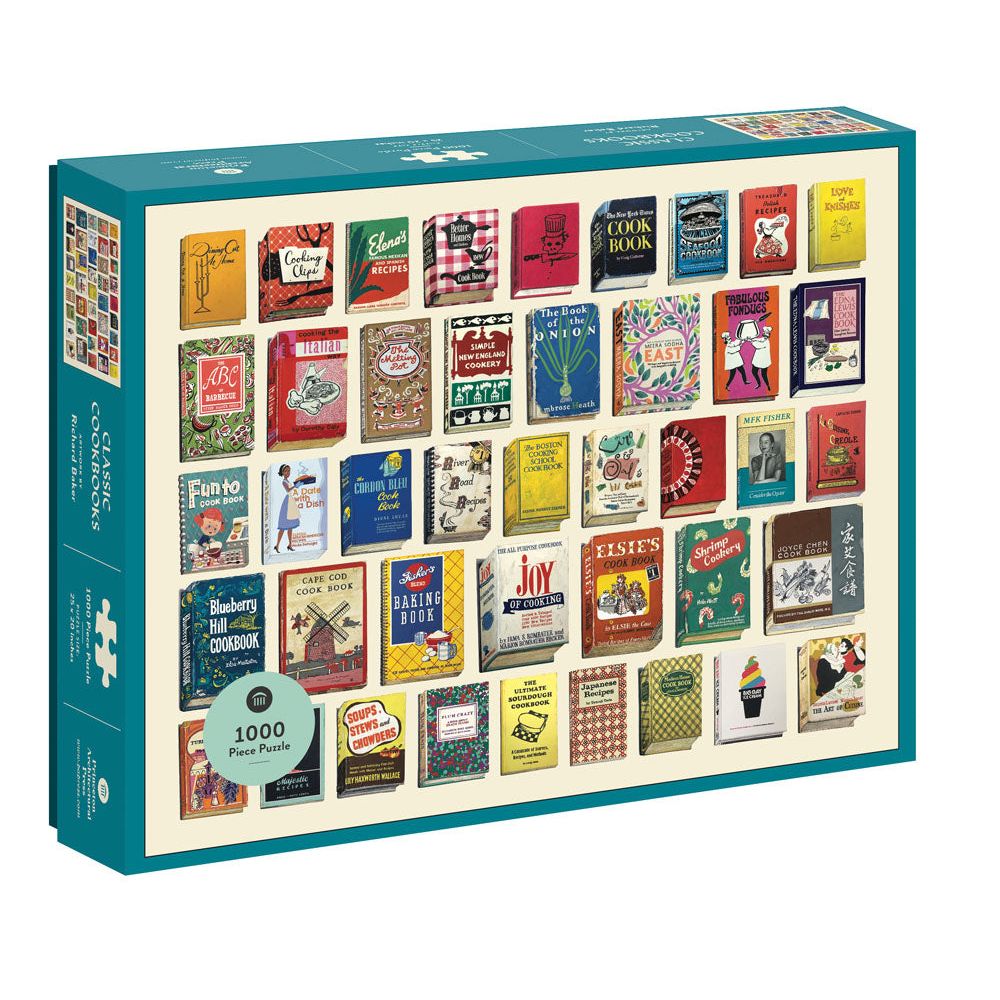 CLASSIC COOKBOOKS 1000PC PUZZLE