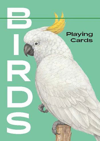 BIRDS PLAYING CARDS