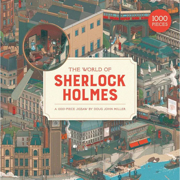 THE WORLD OF SHERLOCK HOLMES 1000 PIECE JIGSAW PUZZLE