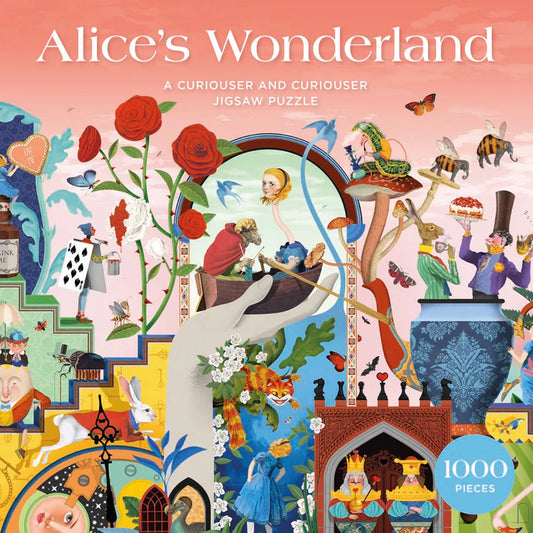 ALICE'S WONDERLAND 1000 PIECE JIGSAW PUZZLE