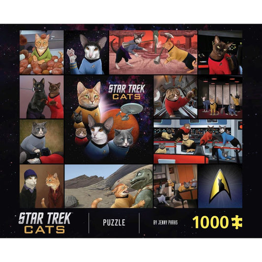STAR TREK CATS 1000PC PUZZLE