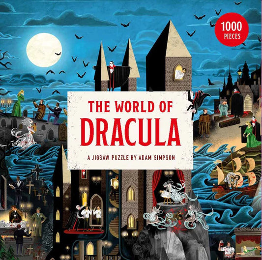 THE WORLD OF DRACULA 1000 PIECE JIGSAW PUZZLE
