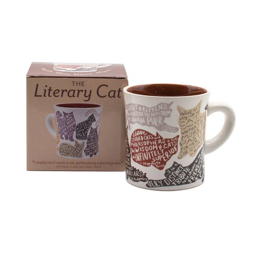 LITERATURE CAT QUOTES MUG