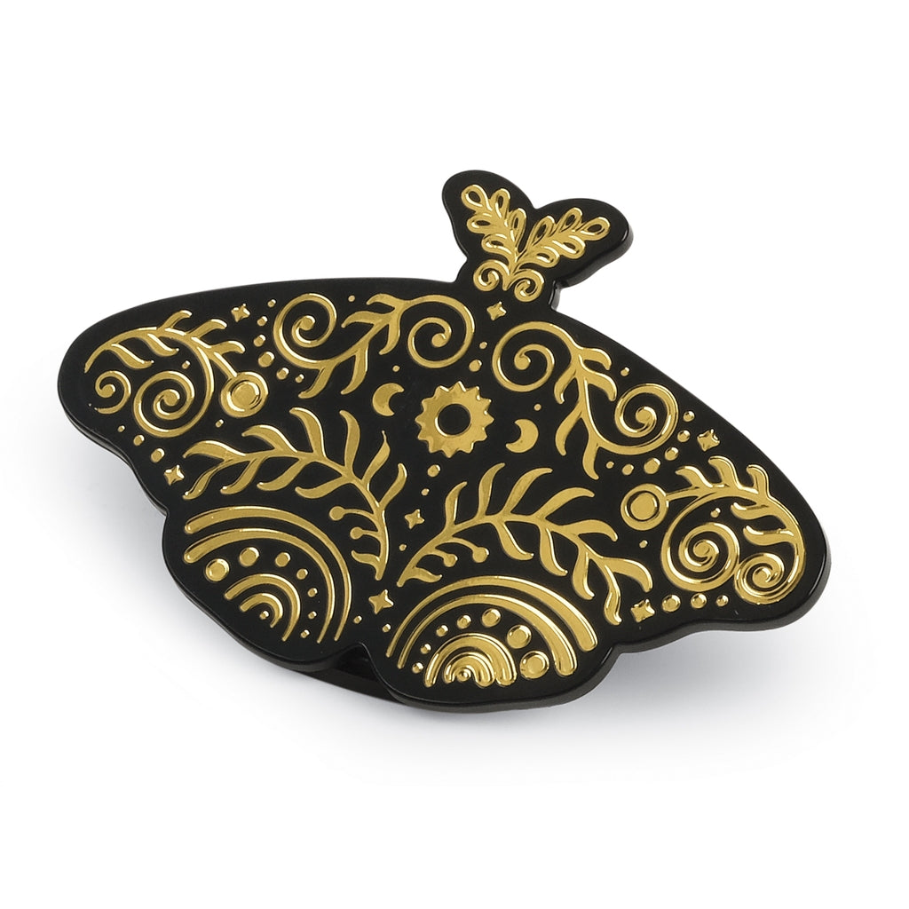 PANTRY MOTHS - CELESTIAL MOTH BAG CLIPS - SET OF 4