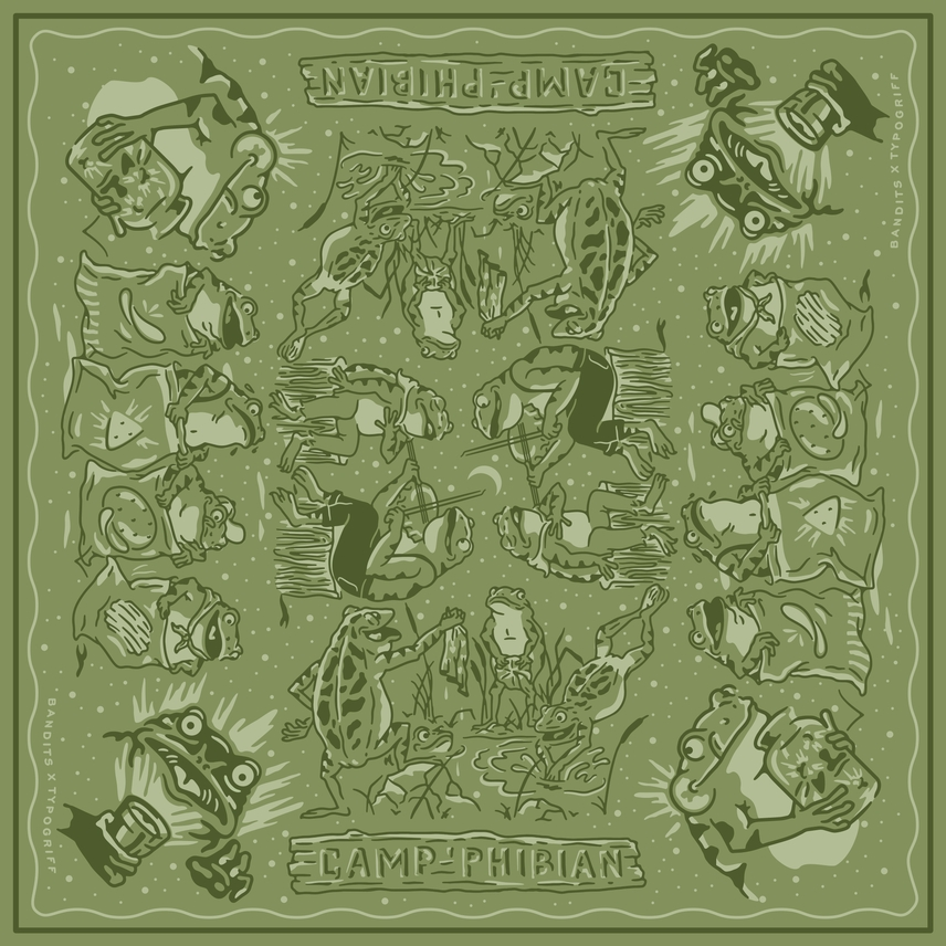 CAMP PHIBIAN BANDANA