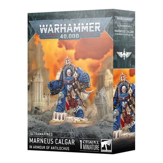 ULTRAMARINES MARNEUS CALGAR IN ARMOUR OF ANTILOCHUS