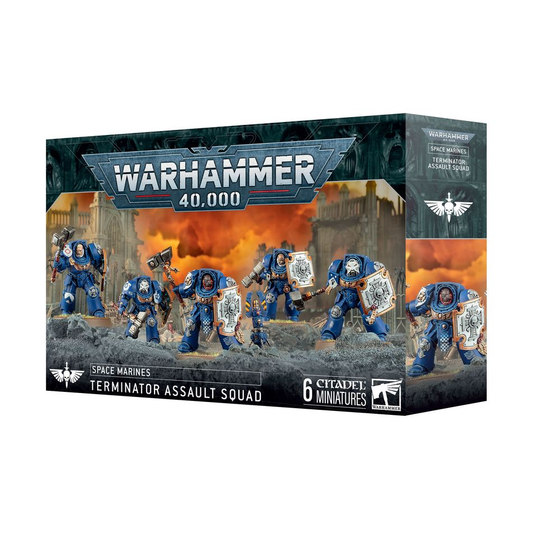 SPACE MARINE TERMINATOR ASSAULT SQUAD (2025)